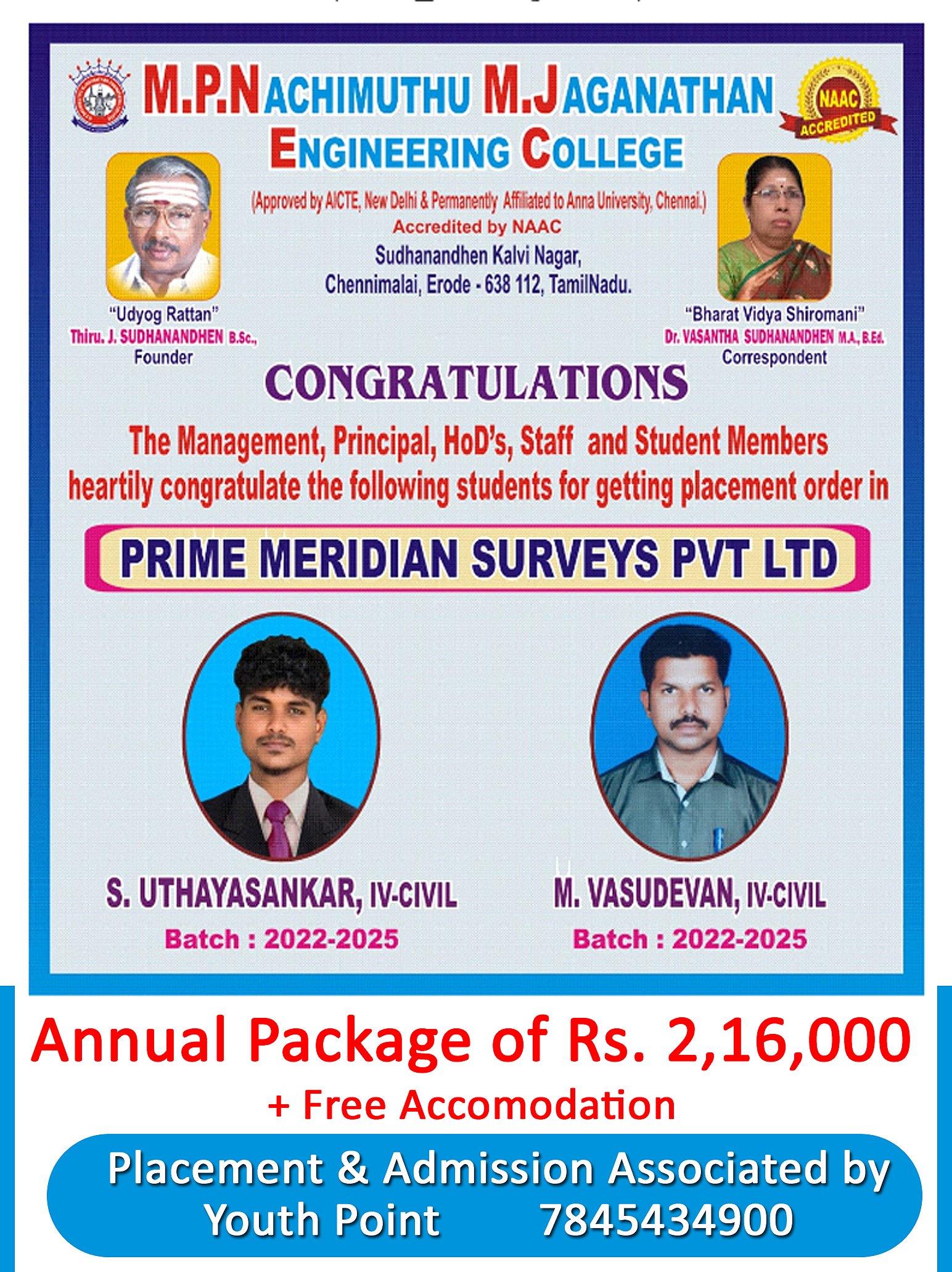 youthpoint karur jobs